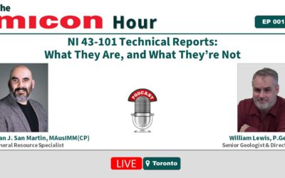 The Micon Hour – NI 43-101 Technical Reports: What They Are, and What They’re Not