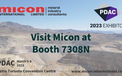 Micon will have a booth at PDAC 2023. We hope to see you there!