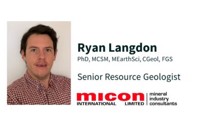 Micon Promotes Ryan Langdon to Senior Resource Geologist